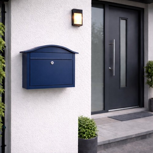 Wall mounted letter box - mounted,