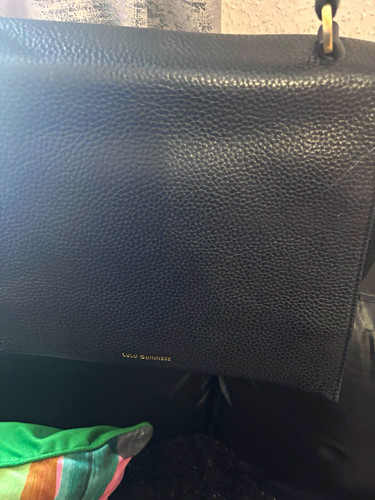 Lulu guinness black - black, pebbled