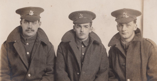 Ww1 rppc photo kings liverpool - rppc,