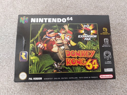 N64 donkey kong complete - donkey,