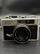 Ricoh 500 G, a 35mm rangefinder camera with Ricoh  Rikenon 1:2.8  f=40 mm lens