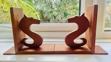 Vintage 1960s Wooden Seahorse