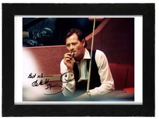 Alex Higgins Signed Autograph