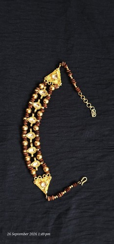 Indian boho beaded choker - boho,