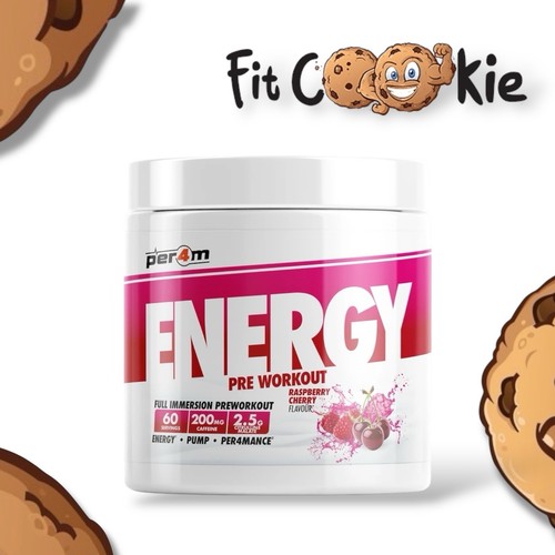 Per4m energy pre workout 390g - energy,