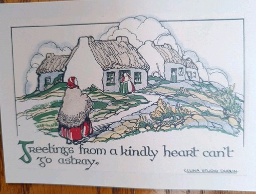 Old irish postcards reproduced - postcards,