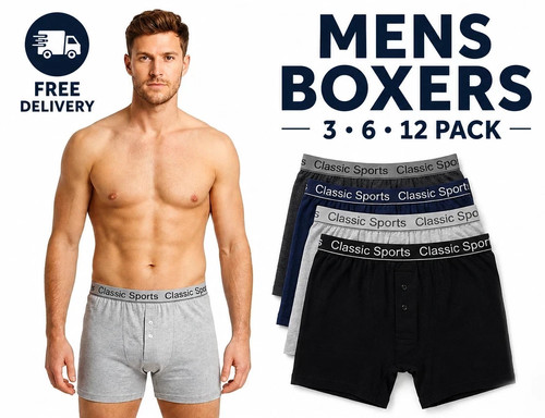 Pack mens classic - 3, 6