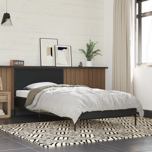 Walplus black bed - bed, frame
