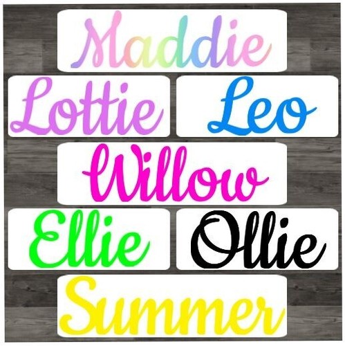 Personalised vinyl name - vinyl,