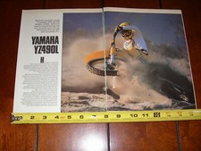 1984 YAMAHA YZ490 ORIGINAL