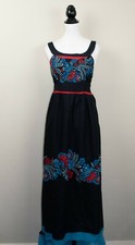 Black Floral Maxi Dress Cool