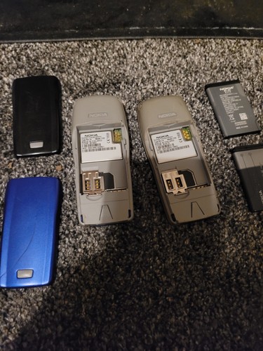 Nokia 1100 mobile phone two - nokia,