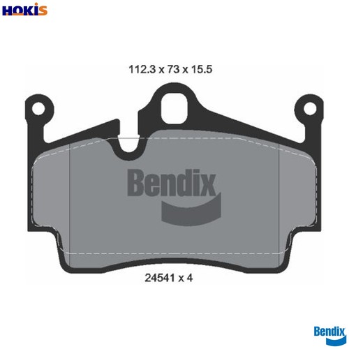 Brake pad set disc - pad,