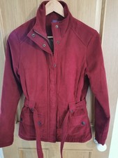 Musto Jacket Women's Size 8 Belted Country Wear Lined Pockets