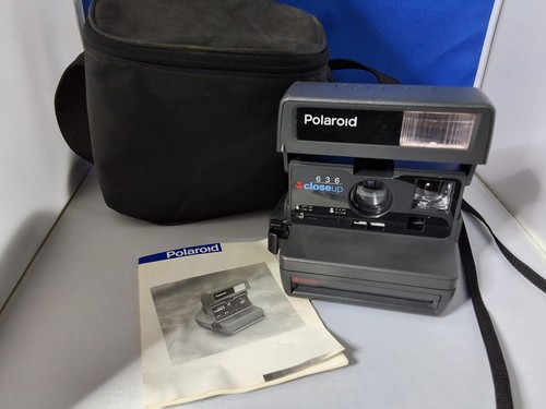 Polaroid 636 close - polaroid, up