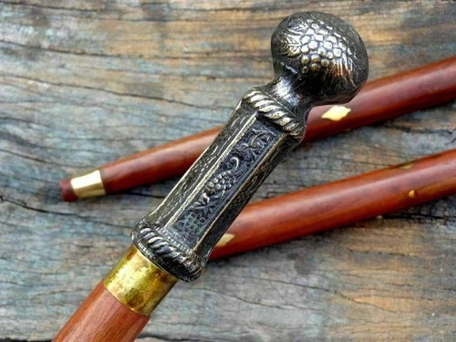 Antique brass vintage walking - antique,