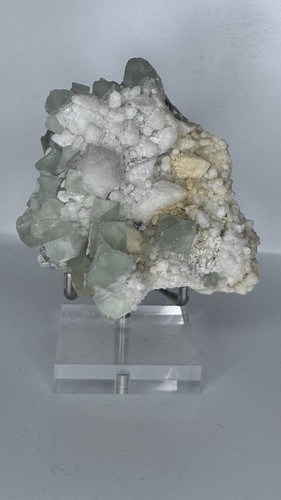 Green fluorite with - with, small