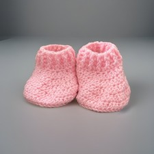 Handmade crochet baby - baby, booties