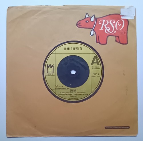 John travolta sandy 7 - -, 7"uk
