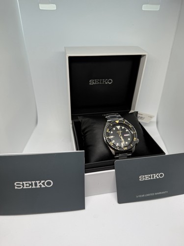 Seiko sports men black - seiko, 5
