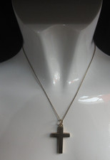 40mm 9ct Gold Thick Cross with