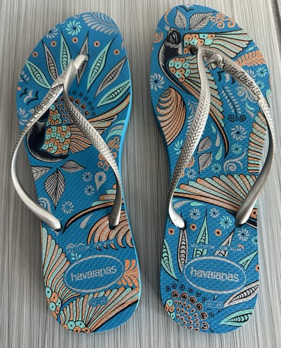 Havaianas peacock dove sandals - dove,