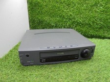 PHILIPS MATCH LINE VHS CASSETTE Player TESTED WORKING VCR RETRO TAPE PLAYER #4G
