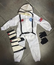 Children’s  Spaceman Astronaut Fancy Dress Up Book Day Costume Age 7-8 Years