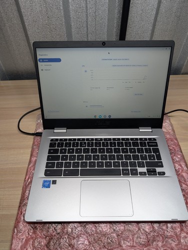 Asus chromebook c423n intel - chromebook,