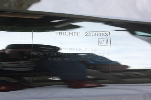 Triumph thruxton left hand - triumph,