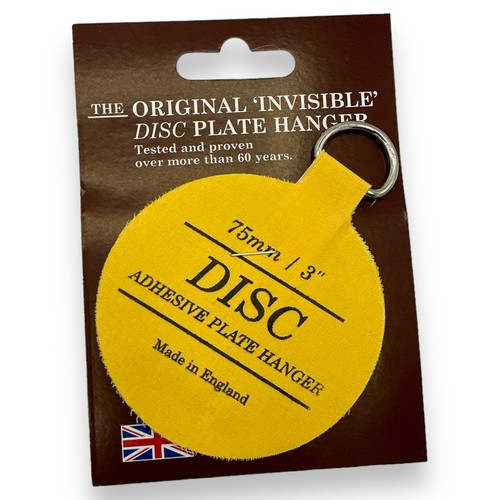 Disc plate hangers wall 75mm - disc,