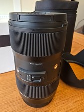 Sigma 18‑35mm f/1.8 Art lens