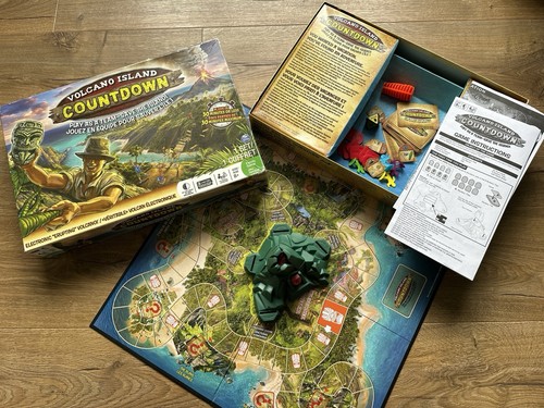 Volcano island countdown - island,