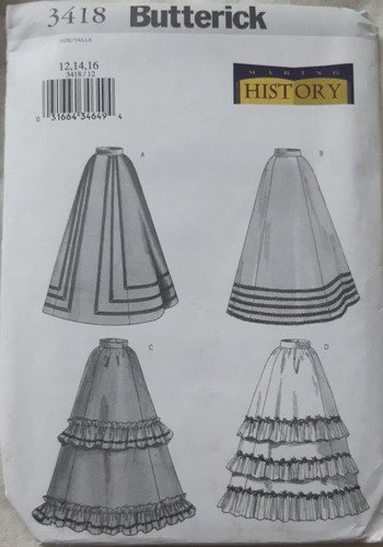 Butterick 3418 pattern - butterick,