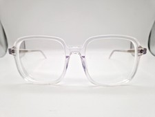 YESGLASSES WATER yeglasses Glasses Frames Designer - Large Crystal Clear