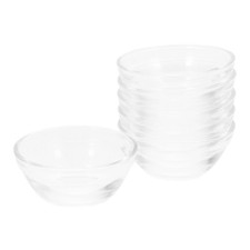 6pcs Glass Pudding Bowls Jelly