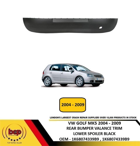 Golf mk5 2004 2009 rear - 2004,