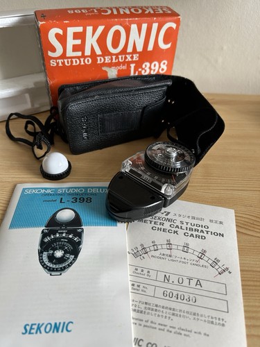 Sekonic studio deluxe 398 - sekonic,