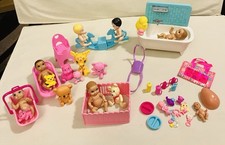 Used Lot Of Barbie Or Other