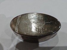 L9vwly George III Stirling Silver Snuff Box