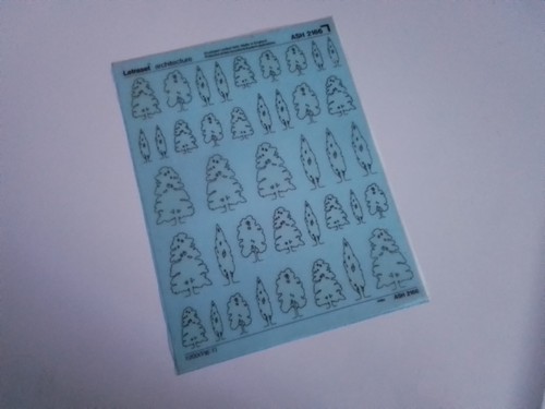 Letraset dry transfer rub - transfer, on