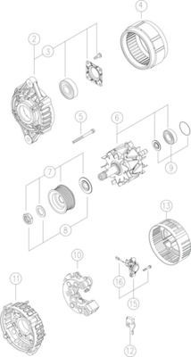 Alternator 100a charging - alternator,