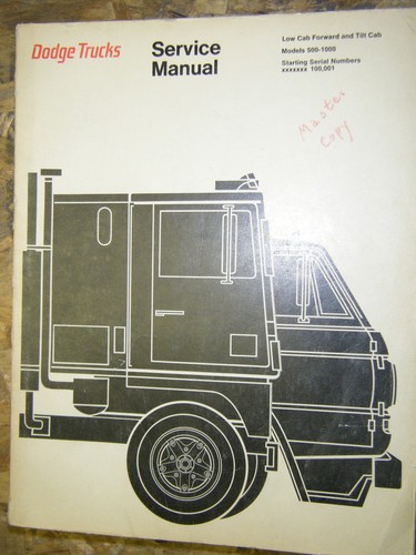1970 dodge 500 1000 tilt - 500-1000, cab