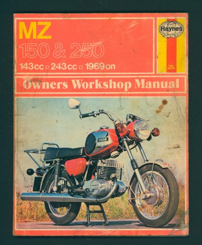 Ts150 ts250 haynes manual - mz,