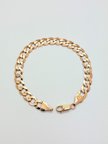 9ct yellow solid - yellow, curb