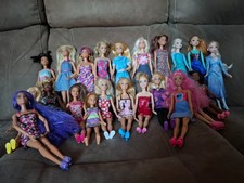 Barbie dolls x 19, Frozen dolls x 3, stacie x 2 used but in good condition.