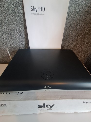 Sky box and remote - and,