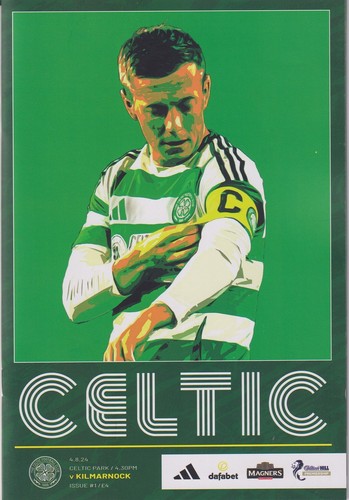 Football programme celtic - football,