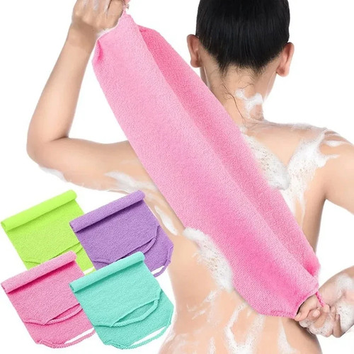 Long exfoliating shower - long, back