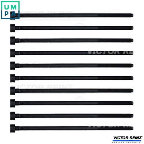 Cylinder head bolt set - head,